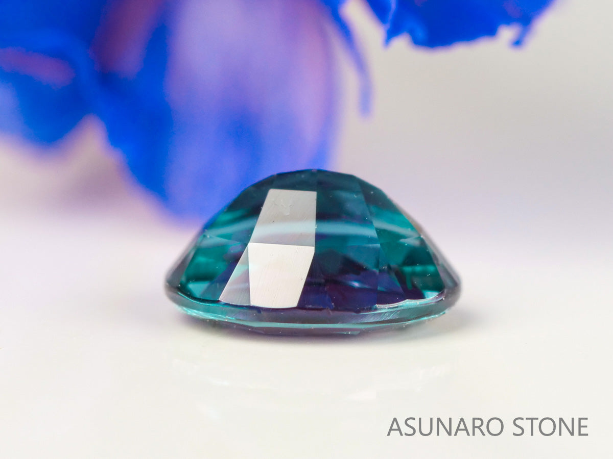 アレキサンドライト　オーバルカット　 ブラジル産　0.15ct　【231225-1923】