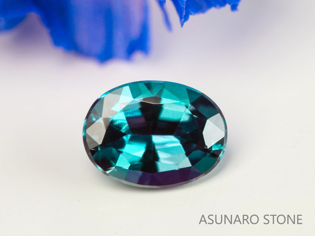 アレキサンドライト　オーバルカット　 ブラジル産　0.21ct　【231225-1924】