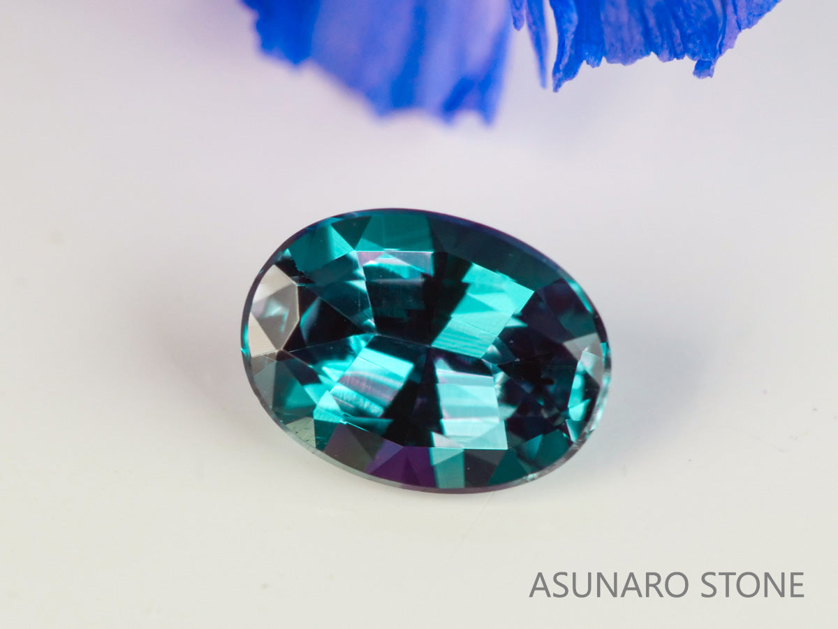 アレキサンドライト　オーバルカット　 ブラジル産　0.21ct　【231225-1924】