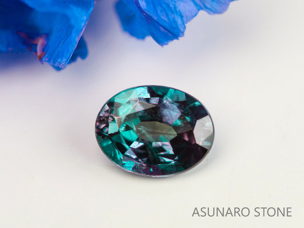 アレキサンドライト　オーバルカット　 ブラジル産　0.15ct　【231225-1926】