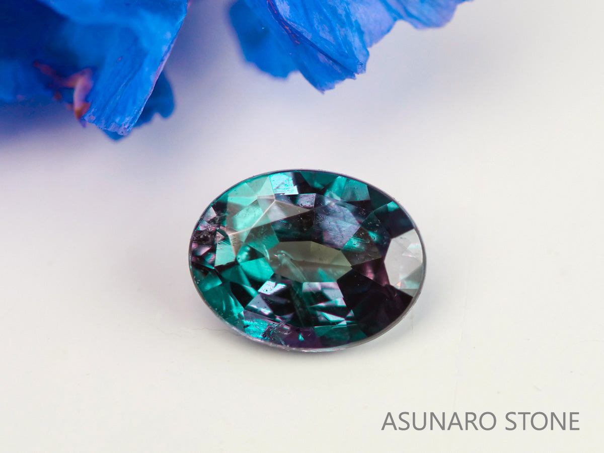 アレキサンドライト　オーバルカット　 ブラジル産　0.15ct　【231225-1926】