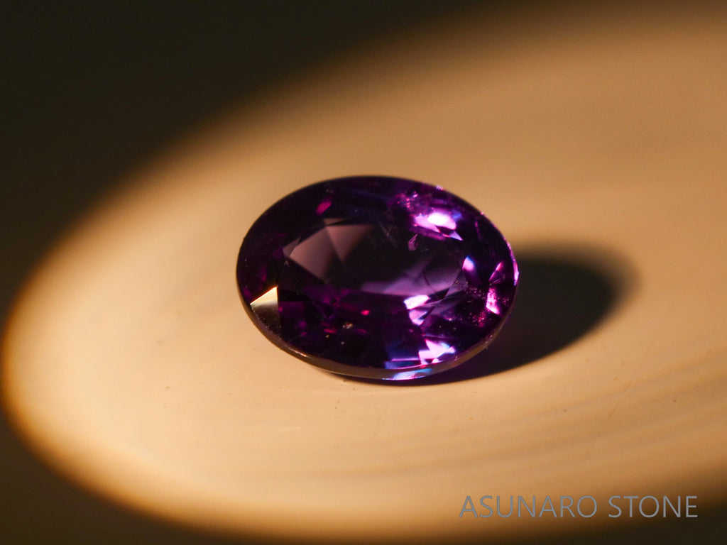 アレキサンドライト　オーバルカット　 ブラジル産　0.15ct　【231225-1926】