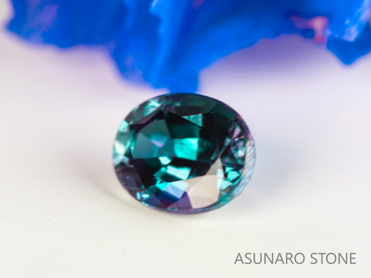 アレキサンドライト　オーバルカット　 ブラジル産　0.16ct　【231225-1925】