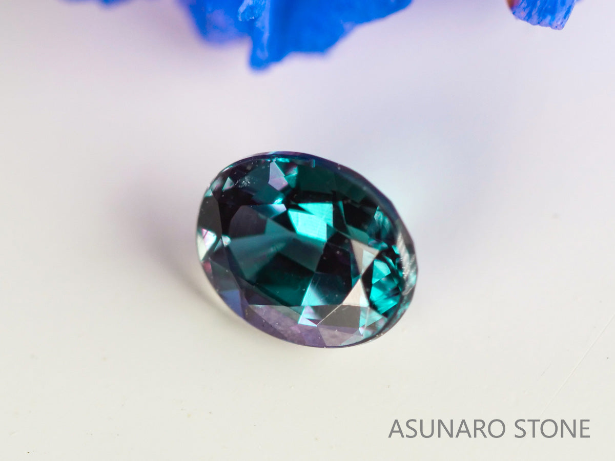 アレキサンドライト　オーバルカット　 ブラジル産　0.16ct　【231225-1925】