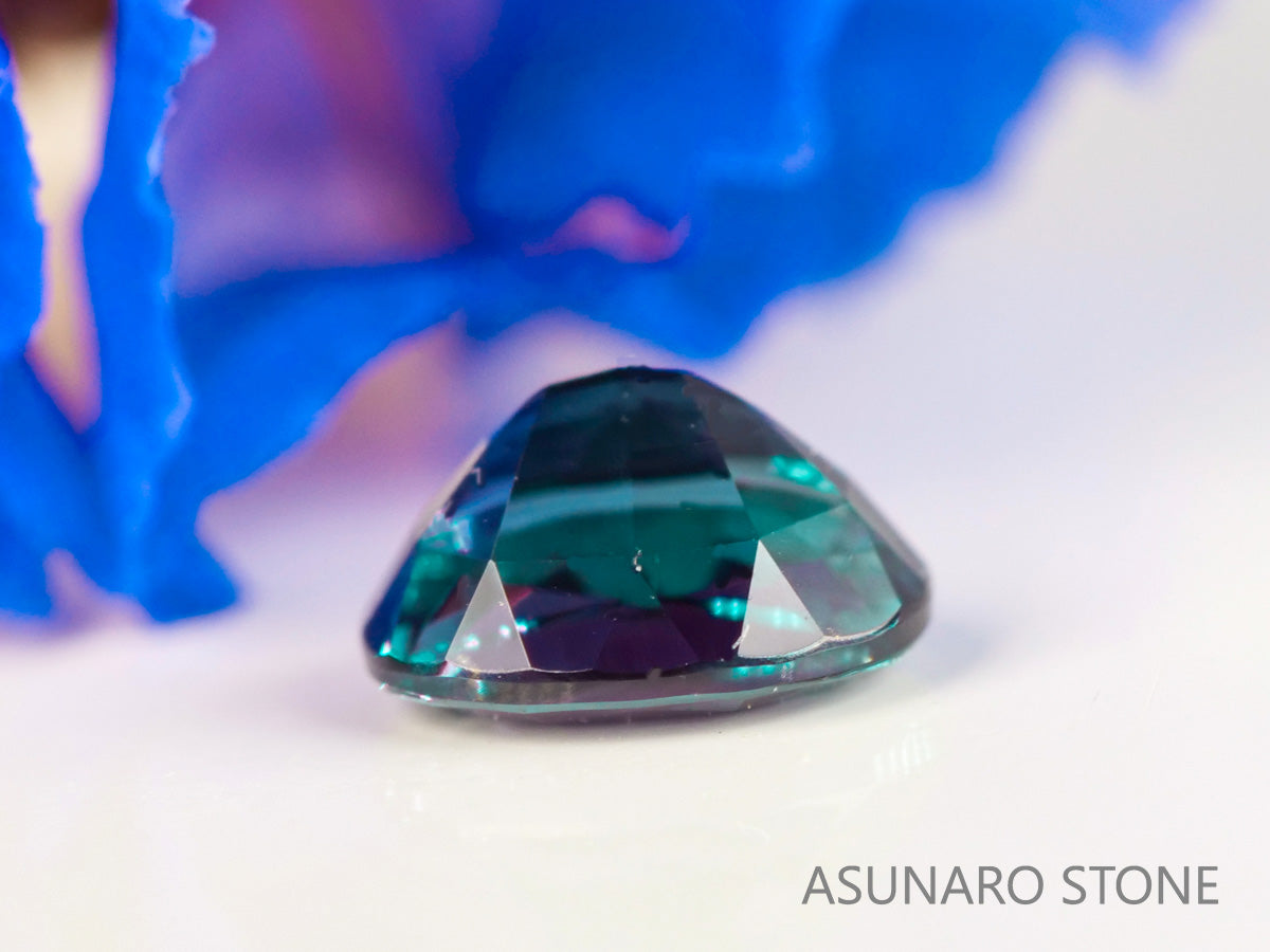 アレキサンドライト　オーバルカット　 ブラジル産　0.16ct　【231225-1925】