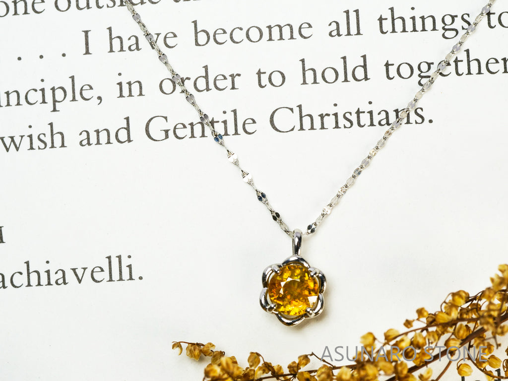 【お仕立て用】空枠番号：4516C　ペンダントトップ枠【オーダージュエリー用】