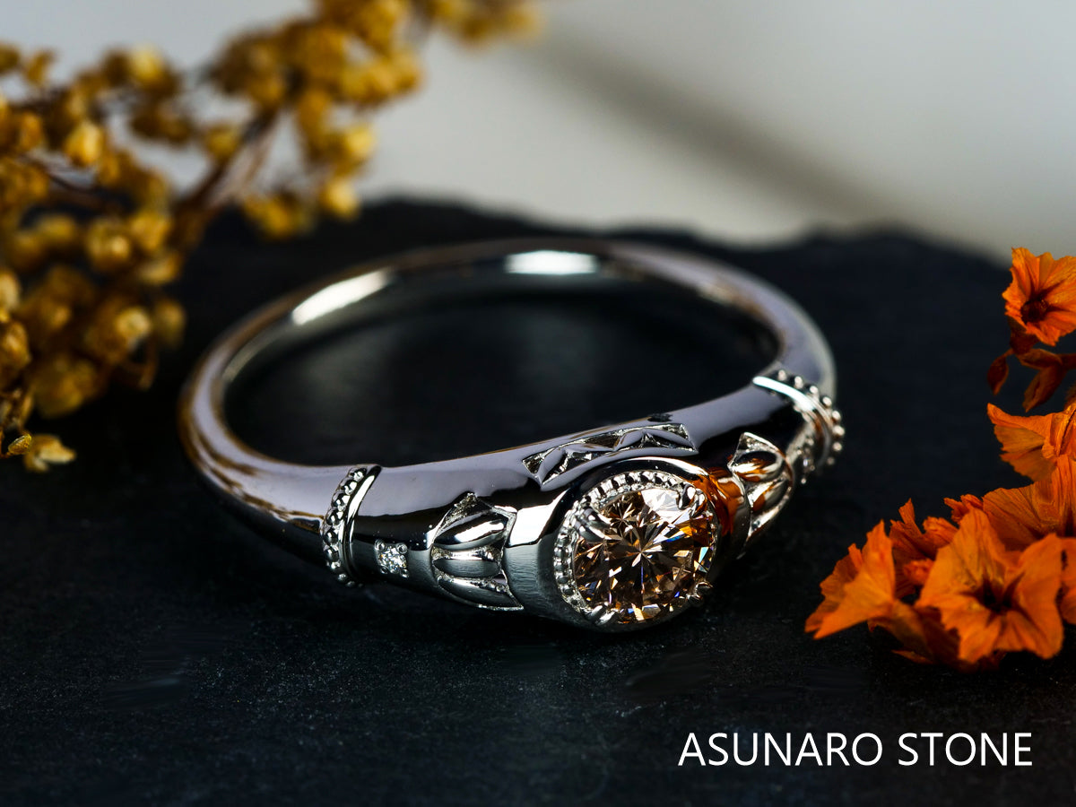 【お仕立て用】空枠番号：S226A　リング枠　ダイヤなし【オーダージュエリー用】