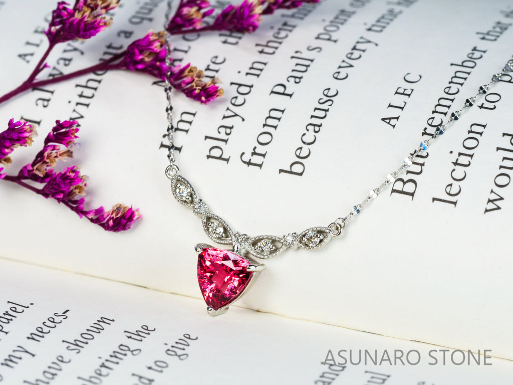 【お仕立て用】空枠番号：5104C　両吊りネックレス　ペンダントトップ枠【オーダージュエリー用】