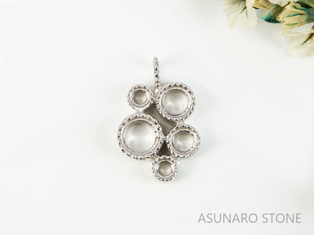 【お仕立て用】空枠番号：5431C　ペンダントトップ枠【オーダージュエリー用】