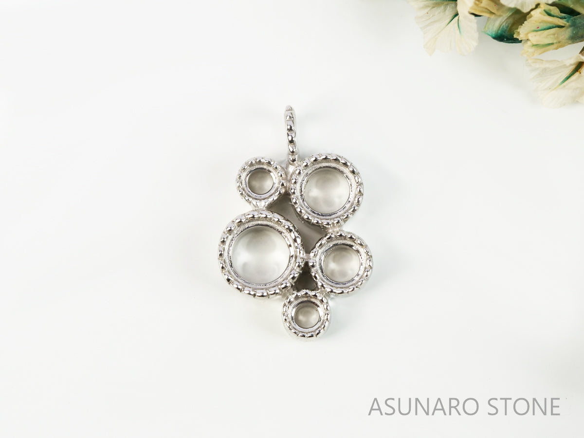 【お仕立て用】空枠番号：5431C　ペンダントトップ枠【オーダージュエリー用】