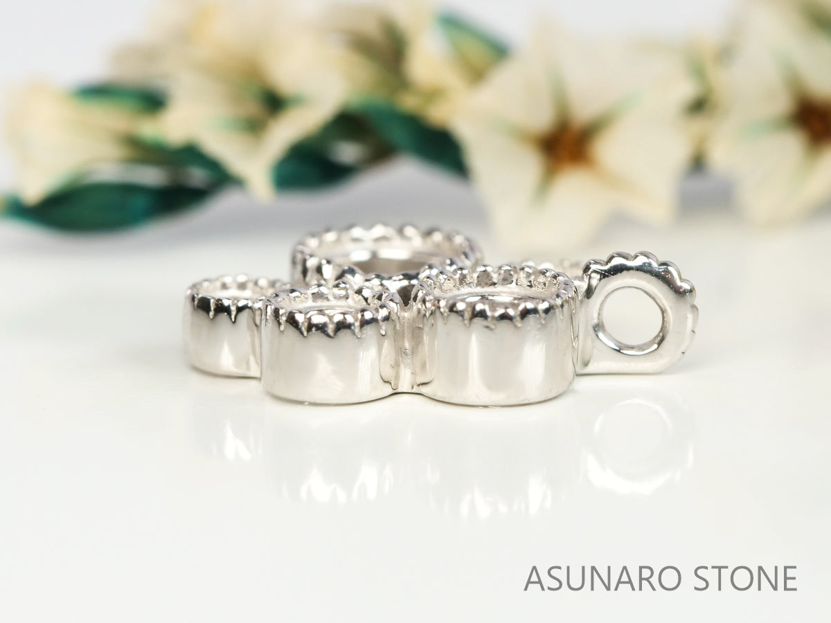 【お仕立て用】空枠番号：5431C　ペンダントトップ枠【オーダージュエリー用】