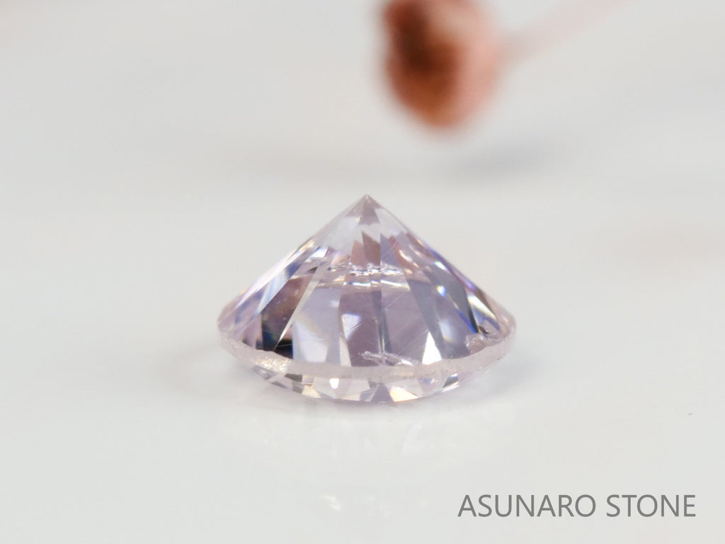 ピンクダイヤモンド　Very Light Pink　I1　ラウンドカット　0.188ct　【231115-1881】