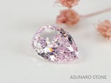 ピンクダイヤモンド　Fancy Light Pink　SI2 　ペアシェイプ　0.148ct　【231115-1882】