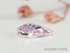 ピンクダイヤモンド　Fancy Light Pink　SI2 　ペアシェイプ　0.148ct　【231115-1882】