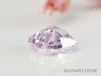 ピンクダイヤモンド　Light Pink　SI1 　クッションカット　0.084ct　【231115-1883】