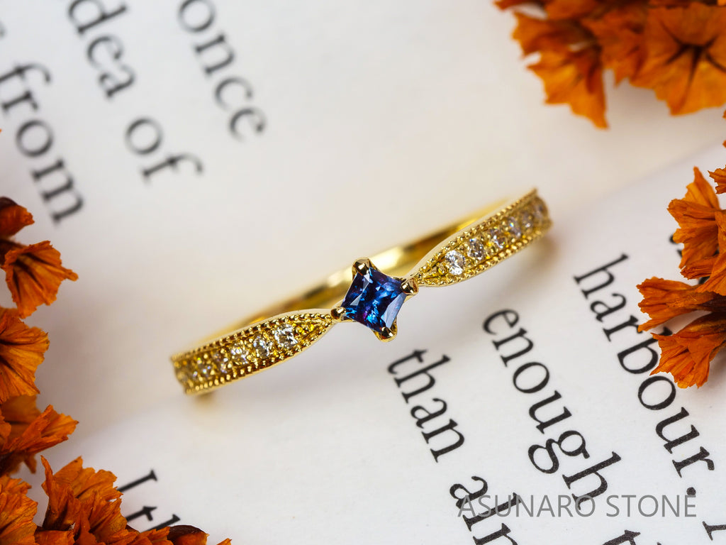 【お仕立て用】空枠番号：3821C　リング枠【オーダージュエリー用】