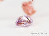 ピンクダイヤモンド　Fancy Purple Pink　I1　クッションカット　0.080ct　【231115-1891】