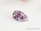 ピンクダイヤモンド　Fancy Purple Pink　I1　ペアシェイプ　0.075ct　【231115-1893】