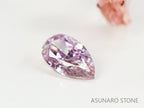 ピンクダイヤモンド　Fancy Purple Pink　I1　ペアシェイプ　0.075ct　【231115-1893】