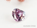 ピンクダイヤモンド　Fancy Purple Pink　SI1　マロンカット　0.095ct　【231115-1897】