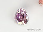 ピンクダイヤモンド　Fancy Purple Pink　SI1　マロンカット　0.095ct　【231115-1897】