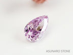 ピンクダイヤモンド　Fancy Purple Pink　SI1　ペアシェイプ　0.042ct　【231115-1895】