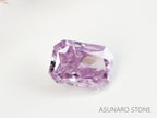 ピンクダイヤモンド　Fancy Purple Pink　I1　ラディアントカット　0.057ct【231115-1900】