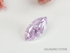 ピンクダイヤモンド　Fancy Light Purple Pink　SI2　マーキスカット　0.058ct　【231115-1906】