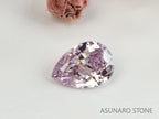 ピンクダイヤモンド　Fancy Light Purple Pink　SI2　ペアシェイプ　0.055ct　【231115-1908】