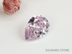 ピンクダイヤモンド　Fancy Light Purple Pink　SI2　ペアシェイプ　0.055ct　【231115-1908】
