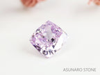 ピンクダイヤモンド　Fancy Light Purple Pink　I1　クッションカット　0.078ct　【231115-1913】