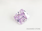 ピンクダイヤモンド　Fancy Light Purple Pink　I1　クッションカット　0.078ct　【231115-1913】