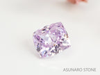 ピンクダイヤモンド　Fancy Light Purple Pink　I1　クッションカット　0.078ct　【231115-1913】