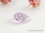 ピンクダイヤモンド　Fancy Light Purple Pink　SI2　ペアシェイプ　0.061ct　【231115-1915】