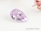 ピンクダイヤモンド　Fancy Light Purple Pink　SI2　ペアシェイプ　0.061ct　【231115-1915】