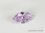 ピンクダイヤモンド　Fancy Light Purple Pink　SI2　マーキスカット　0.047ct　【231115-1911】
