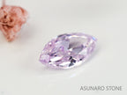 ピンクダイヤモンド　Fancy Light Purple Pink　SI2　マーキスカット　0.047ct　【231115-1911】