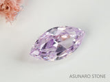 ピンクダイヤモンド　Fancy Light Purple Pink　SI2　マーキスカット　0.047ct　【231115-1911】