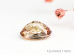 フルーティーピンクゾイサイト　オーバルカット　タンザニア産　　0.42ct【231225-1944】