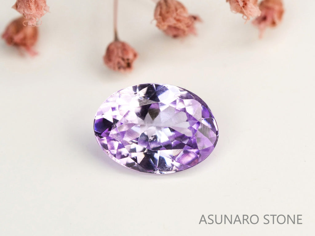 ピンクゾイサイト　オーバルカット　タンザニア産　　0.70ct【231225-1955】