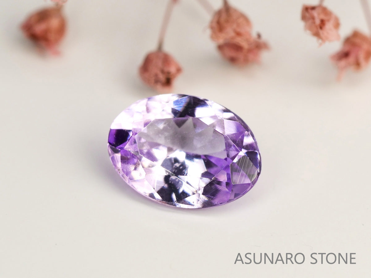 ピンクゾイサイト　オーバルカット　タンザニア産　　0.70ct【231225-1955】