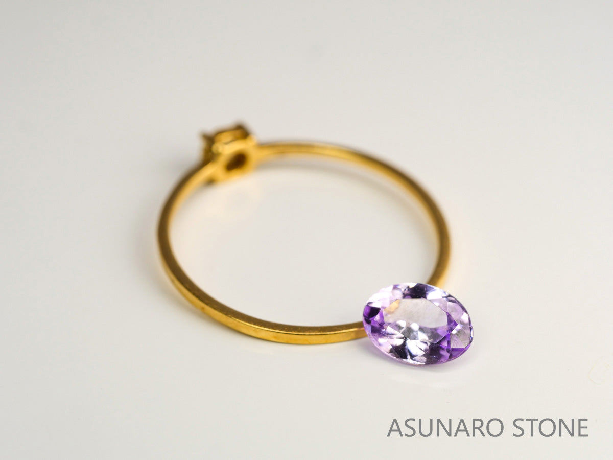 ピンクゾイサイト　オーバルカット　タンザニア産　　0.70ct【231225-1955】