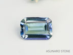 バイカラータンザナイト　エメラルドカット　タンザニア産　　0.78ct【240205-1976】