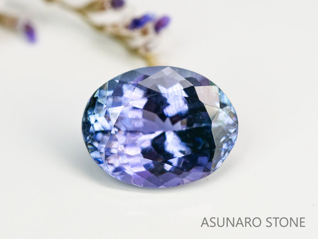 パーティーカラータンザナイト　オーバルカット　タンザニア産　　2.06ct【240205-1980】