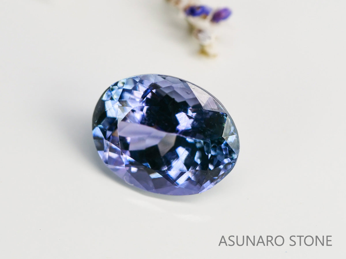 パーティーカラータンザナイト　オーバルカット　タンザニア産　　2.06ct【240205-1980】