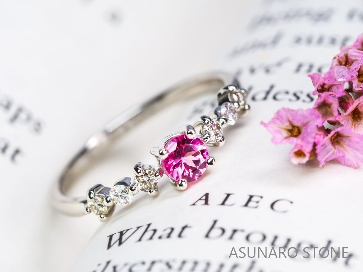 【お仕立て用】空枠番号：4284C　リング枠【オーダージュエリー用】