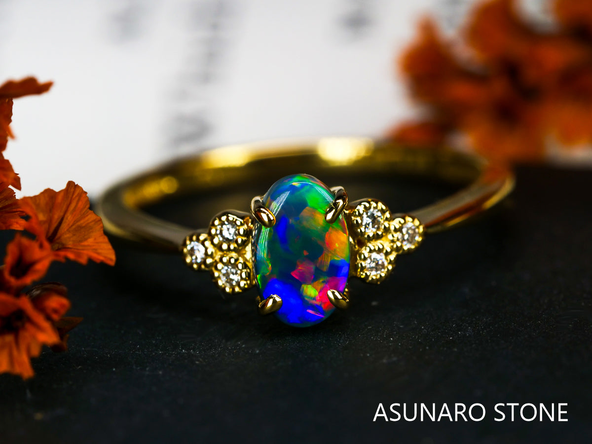 【お仕立て用】空枠番号：4609C　リング枠【オーダージュエリー用】