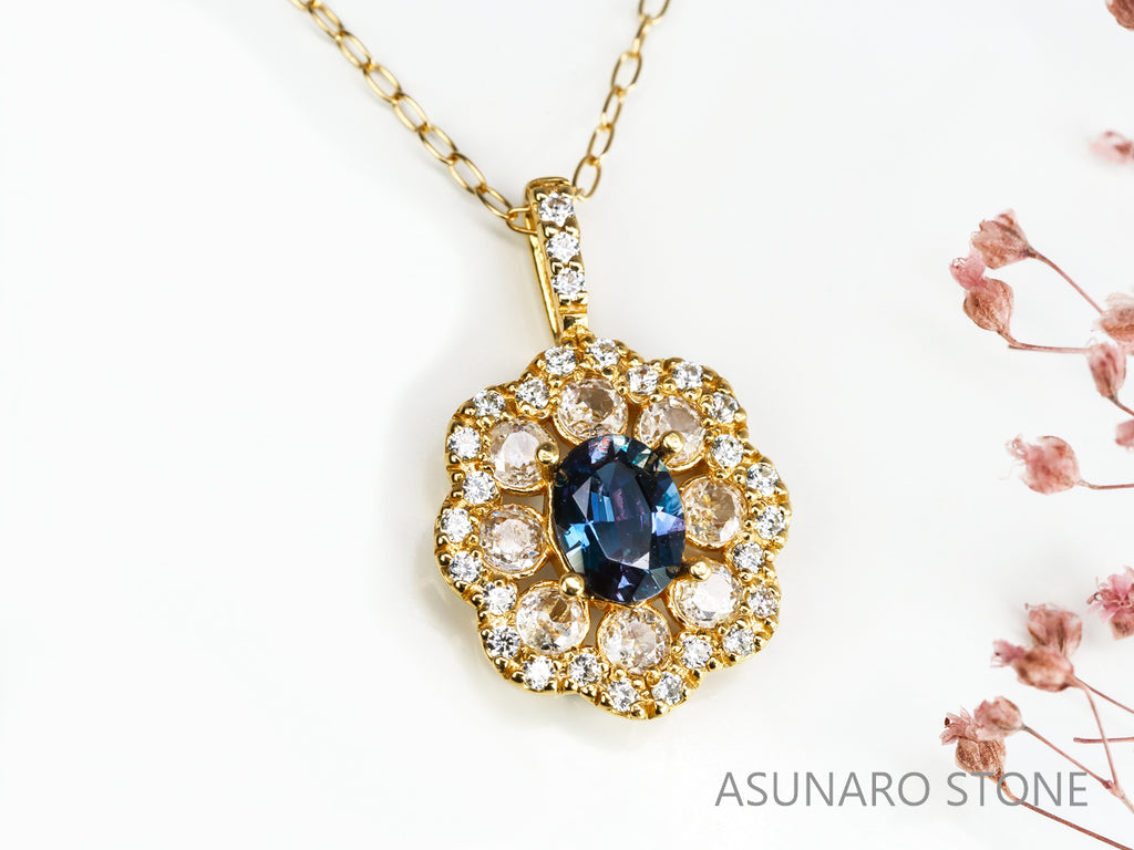 【お仕立て用】空枠番号：4429C　ペンダントトップ枠【オーダージュエリー用】