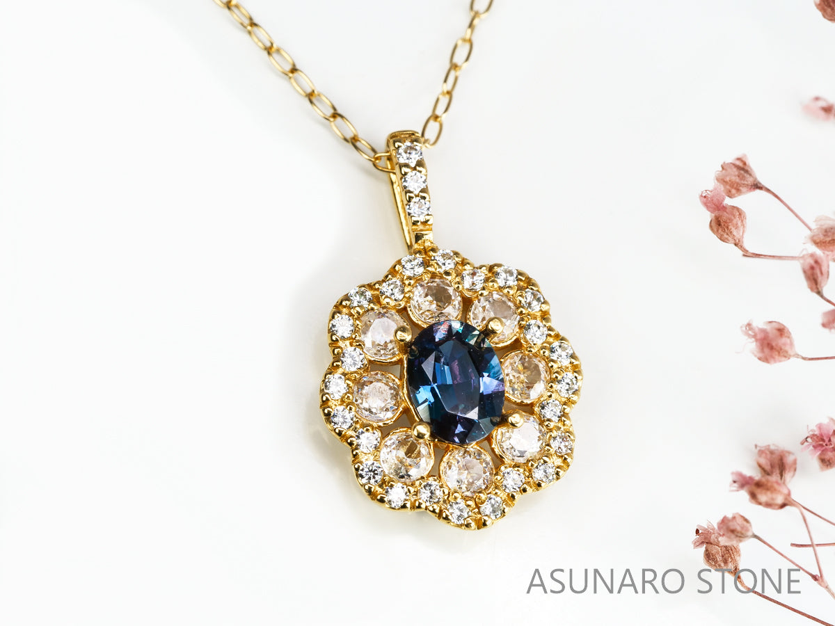 【お仕立て用】空枠番号：4429C　ペンダントトップ枠【オーダージュエリー用】