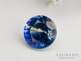 バイカラーサファイア 　ラウンドカット　 スリランカ産　0.36ct【240501-1818】